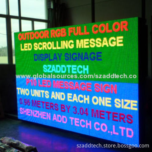 Outdoor LED Banner